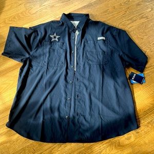 Columbia Dallas Cowboys Performance Shirt Size XXL